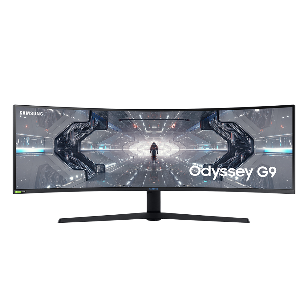LC49G95TSSKXKR=삼성 오디세이 G9 DQHD(5120x1440) 49인치=123cm / 240Hz 주사율 / VA패널