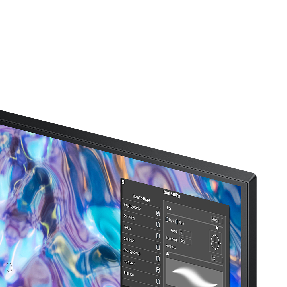 LS27B614EQKXKR=삼성 QHD(2560x1440) 27인치=68cm / 75Hz 주사율 / IPS