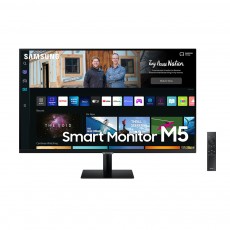 LS32BM502EKXKR=삼성 FHD 스마트 모니터 32인치=80cm / 스피커 내장 / 리모컨 포함 / 미러링, 블루투스