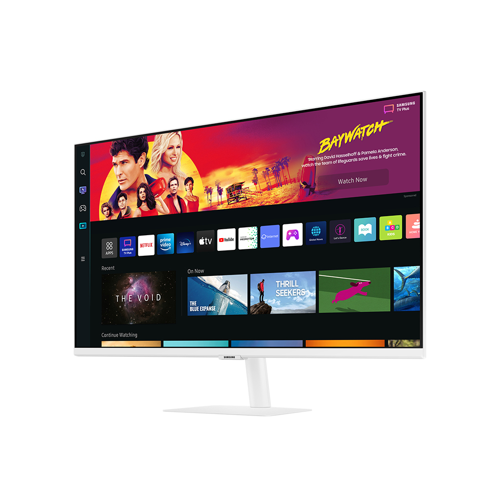LS32BM703UKXKR=삼성 UHD(3840x2160) 스마트 모니터 32인치=80cm / 스피커 내장 / 리모컨 포함 / 미러링, 블루투스