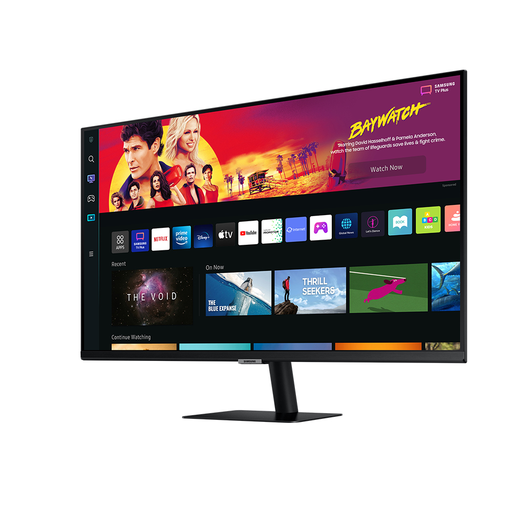 LS43BM702UKXKR=삼성 UHD(3840x2160) 스마트 모니터 43인치=108cm / 스피커 내장 / 리모컨 포함 / 미러링, 블루투스