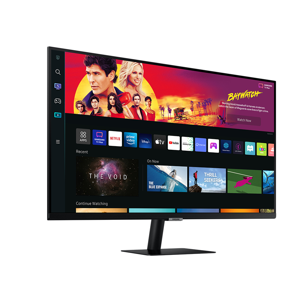 LS43BM702UKXKR=삼성 UHD(3840x2160) 스마트 모니터 43인치=108cm / 스피커 내장 / 리모컨 포함 / 미러링, 블루투스