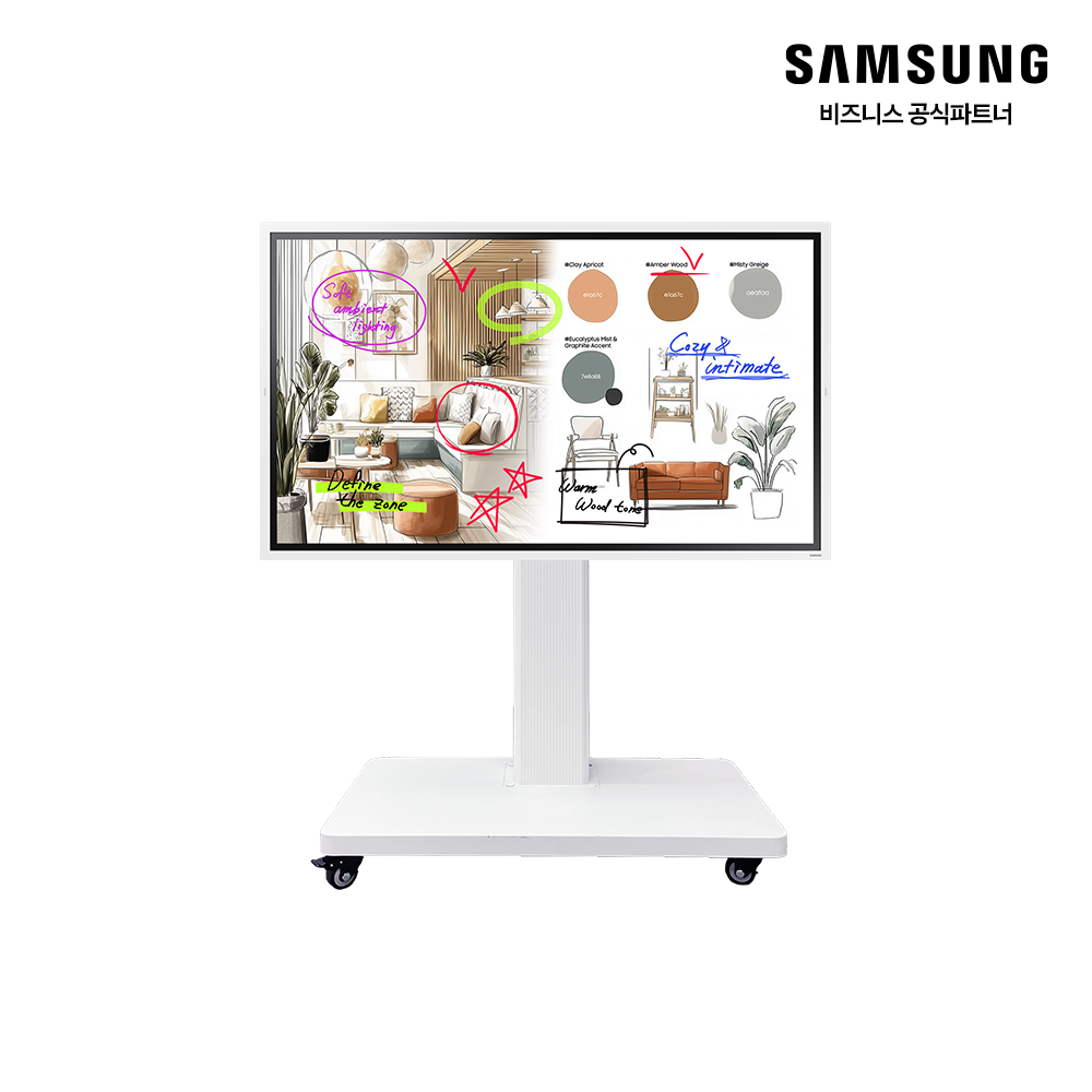 LH65WMFWBGCXKR=삼성 전자칠판 플립 프로(Flip Pro) 65인치(163.9cm)=현장방문교육(서울,수도권)